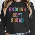 Vintage ENGLISH DEPT SQUAD Back To School Teacher Student Unisex Sweatshirt, novelty gifts, funny gifts