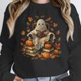 Vintage Ghost Book Reading Pumpkin Gothic Halloween Teachers Men Women Kids Unisex Sweatshirt, novelty gifts, funny gifts Vintage Ghost Book Reading Pumpkin Gothic Halloween Teachers Men Women Kids Unisex Sweatshirt, novelty gifts, funny gifts