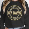 Vintage I Survived 67 Days Of School Teachers Students Unisex Sweatshirt, novelty gifts, funny gifts Vintage I Survived 67 Days Of School Teachers Students Unisex Sweatshirt, novelty gifts, funny gifts