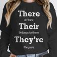 Vocabulary Police Their There They'Re English Teacher Unisex Sweatshirt, novelty gifts, funny gifts Vocabulary Police Their There They'Re English Teacher Unisex Sweatshirt, novelty gifts, funny gifts
