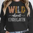 Wild About Kindergarten Teacher Leopard Print Unisex Sweatshirt, novelty gifts, funny gifts Wild About Kindergarten Teacher Leopard Print Unisex Sweatshirt, novelty gifts, funny gifts