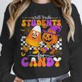 Will Trade Students For Candy Teacher Halloween Unisex Sweatshirt, novelty gifts, funny gifts Will Trade Students For Candy Teacher Halloween Unisex Sweatshirt, novelty gifts, funny gifts