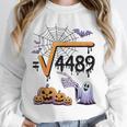 4489 Square Root 67 Math Teacher Halloween Costume Professor Unisex Sweatshirt, novelty gifts, funny gifts
