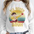 67 Meme Six Seven Bruh Retro Dabbing Teacher School Unisex Sweatshirt, novelty gifts, funny gifts 67 Meme Six Seven Bruh Retro Dabbing Teacher School Unisex Sweatshirt, novelty gifts, funny gifts