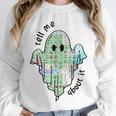 AAC Ghost Tell Me About It Speech Pathology AAC Sped Teacher Unisex Sweatshirt, novelty gifts, funny gifts AAC Ghost Tell Me About It Speech Pathology AAC Sped Teacher Unisex Sweatshirt, novelty gifts, funny gifts