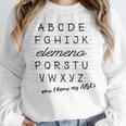 ABC Elemeno Shirt Alphabet Kindergarten Preschool Teacher Unisex Sweatshirt, novelty gifts, funny gifts ABC Elemeno Shirt Alphabet Kindergarten Preschool Teacher Unisex Sweatshirt, novelty gifts, funny gifts