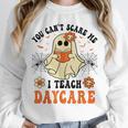 You Can't Scare Me I Teach Daycare Teacher Halloween Ghost Unisex Sweatshirt, novelty gifts, funny gifts You Can't Scare Me I Teach Daycare Teacher Halloween Ghost Unisex Sweatshirt, novelty gifts, funny gifts