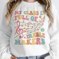 My Class Is Full Of Treble Makers Funny Music Teacher Groovy Men Women Girls Kids Unisex Sweatshirt, novelty gifts, funny gifts