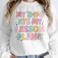 My Dog Ate My Lesson Plan Kindergarten Teacher Dog Lover For Men Women Unisex Sweatshirt, novelty gifts, funny gifts My Dog Ate My Lesson Plan Kindergarten Teacher Dog Lover For Men Women Unisex Sweatshirt, novelty gifts, funny gifts