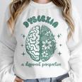 Dyslexia A Different Perspective Dyslexia Specialist Teacher Unisex Sweatshirt, novelty gifts, funny gifts