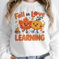 Fall In Love With Learning Thanksgiving Teacher Student Kids Unisex Sweatshirt, novelty gifts, funny gifts Fall In Love With Learning Thanksgiving Teacher Student Kids Unisex Sweatshirt, novelty gifts, funny gifts