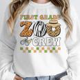 Field Zoo Trip Teacher First Grade Crew Back To School Unisex Sweatshirt, novelty gifts, funny gifts