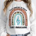 Good Day To Teach Tiny Musicians Piano Music Teacher Women Unisex Sweatshirt, novelty gifts, funny gifts