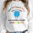 Growth Mindset Tee Teacher Quotes Men Women Kids Unisex Sweatshirt, novelty gifts, funny gifts