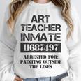 Halloween Art Teacher Prisoner Costume Unisex Sweatshirt, novelty gifts, funny gifts Halloween Art Teacher Prisoner Costume Unisex Sweatshirt, novelty gifts, funny gifts