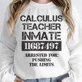 Halloween Calculus Teacher Prisoner Costume Unisex Sweatshirt, novelty gifts, funny gifts Halloween Calculus Teacher Prisoner Costume Unisex Sweatshirt, novelty gifts, funny gifts