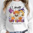 Halloween Teacher Smell a Tiny Human Ghost Spooky Season Unisex Sweatshirt, novelty gifts, funny gifts Halloween Teacher Smell a Tiny Human Ghost Spooky Season Unisex Sweatshirt, novelty gifts, funny gifts