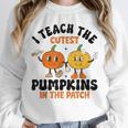 Halloween Teacher I Teach The Cutest Pumpkins In The Patch Unisex Sweatshirt, novelty gifts, funny gifts Halloween Teacher I Teach The Cutest Pumpkins In The Patch Unisex Sweatshirt, novelty gifts, funny gifts