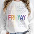 Happy Fri Yay Teacher Friday Saying Unisex Sweatshirt, novelty gifts, funny gifts Happy Fri Yay Teacher Friday Saying Unisex Sweatshirt, novelty gifts, funny gifts