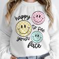 Happy To See Your Face Smile Face Teacher Back To School Unisex Sweatshirt, novelty gifts, funny gifts Happy To See Your Face Smile Face Teacher Back To School Unisex Sweatshirt, novelty gifts, funny gifts