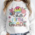 Hello 5th Grade Boy Girl Teacher Back To School 5th Grade Unisex Sweatshirt, novelty gifts, funny gifts