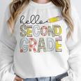 Hello Second Grade Team 2nd Grade Back To School Teacher Kid Unisex Sweatshirt, novelty gifts, funny gifts Hello Second Grade Team 2nd Grade Back To School Teacher Kid Unisex Sweatshirt, novelty gifts, funny gifts