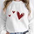 Kindergarten Has My Heart Buffalo Print Teacher Valentine Unisex Sweatshirt, novelty gifts, funny gifts