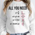 Math Graphs Mathematics Math Teacher Unisex Sweatshirt, novelty gifts, funny gifts