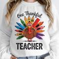 One Thankful Teacher Thanksgiving TurkeyCute Pencil Unisex Sweatshirt, novelty gifts, funny gifts One Thankful Teacher Thanksgiving TurkeyCute Pencil Unisex Sweatshirt, novelty gifts, funny gifts