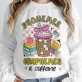 Phonemes Graphemes Caffeine Back To School Reading Teacher Unisex Sweatshirt, novelty gifts, funny gifts