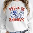 Pre-K Is Bananas Teacher Back To School Chaos Coordinator Unisex Sweatshirt, novelty gifts, funny gifts Pre-K Is Bananas Teacher Back To School Chaos Coordinator Unisex Sweatshirt, novelty gifts, funny gifts