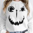 Pumpkin Artist Halloween Art Teacher Unisex Sweatshirt, novelty gifts, funny gifts Pumpkin Artist Halloween Art Teacher Unisex Sweatshirt, novelty gifts, funny gifts