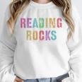 READING ROCKS English Teacher ELA ABCD Read Star Kinder Unisex Sweatshirt, novelty gifts, funny gifts READING ROCKS English Teacher ELA ABCD Read Star Kinder Unisex Sweatshirt, novelty gifts, funny gifts