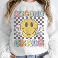 Second Grade Teachers Boys Girls Smile Face 2nd Grade Team Unisex Sweatshirt, novelty gifts, funny gifts Second Grade Teachers Boys Girls Smile Face 2nd Grade Team Unisex Sweatshirt, novelty gifts, funny gifts