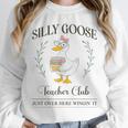Silly Goose Teacher Club Unisex Sweatshirt, novelty gifts, funny gifts