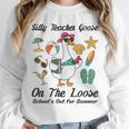 Silly Teacher Goose On The Loose School Out Summer Women Men Unisex Sweatshirt, novelty gifts, funny gifts Silly Teacher Goose On The Loose School Out Summer Women Men Unisex Sweatshirt, novelty gifts, funny gifts