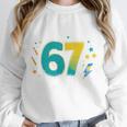 I Survived 67 Days Of School Teachers Students Meme Unisex Sweatshirt, novelty gifts, funny gifts I Survived 67 Days Of School Teachers Students Meme Unisex Sweatshirt, novelty gifts, funny gifts