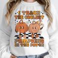 I Teach The Coolest Pumpkins In The Patch Teacher Halloween Unisex Sweatshirt, novelty gifts, funny gifts I Teach The Coolest Pumpkins In The Patch Teacher Halloween Unisex Sweatshirt, novelty gifts, funny gifts