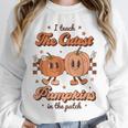 I Teach The Cutest Pumpkins In The Patch Retro Teacher Fall Unisex Sweatshirt, novelty gifts, funny gifts I Teach The Cutest Pumpkins In The Patch Retro Teacher Fall Unisex Sweatshirt, novelty gifts, funny gifts