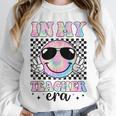 In My Teacher Era Groovy Tie Dye Back To School Cute Teacher Unisex Sweatshirt, novelty gifts, funny gifts In My Teacher Era Groovy Tie Dye Back To School Cute Teacher Unisex Sweatshirt, novelty gifts, funny gifts