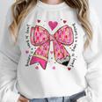 Teaching Is A Work Of Heart Pencil Bow Teacher Valentine Unisex Sweatshirt, novelty gifts, funny gifts Teaching Is A Work Of Heart Pencil Bow Teacher Valentine Unisex Sweatshirt, novelty gifts, funny gifts