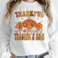 Thankful Teacher's Aide Thanksgiving Autumn Fall Women Men Unisex Sweatshirt, novelty gifts, funny gifts