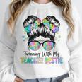 Twin Day Friends Teacher Twinning With My Bestie Unisex Sweatshirt, novelty gifts, funny gifts Twin Day Friends Teacher Twinning With My Bestie Unisex Sweatshirt, novelty gifts, funny gifts