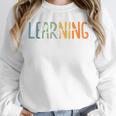 Vintage Play Is Learning Back To School Toddler Teacher Unisex Sweatshirt, novelty gifts, funny gifts
