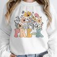 Wildflower Pre-K Preschool Team Floral Teacher Girls Unisex Sweatshirt, novelty gifts, funny gifts Wildflower Pre-K Preschool Team Floral Teacher Girls Unisex Sweatshirt, novelty gifts, funny gifts