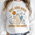 Will Give Math Advice For Candy Math Ghost Teacher Halloween Unisex Sweatshirt, novelty gifts, funny gifts