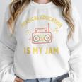 Women's Physical Education Is My Jam PE Teacher Appreciation Unisex Sweatshirt, novelty gifts, funny gifts Women's Physical Education Is My Jam PE Teacher Appreciation Unisex Sweatshirt, novelty gifts, funny gifts