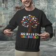 100 Days In The Books Reading Teacher 100th Day Of School Unisex Sweatshirt, gift for family, gift for coworker