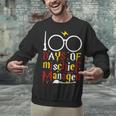100 Days Of Mischief Managed Teacher Kid 100th Day Of School Unisex Sweatshirt, gift for family, gift for coworker
