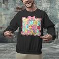100 Days Of School Preppy 100th Day Of School Teacher Kids Unisex Sweatshirt, gift for family, gift for coworker